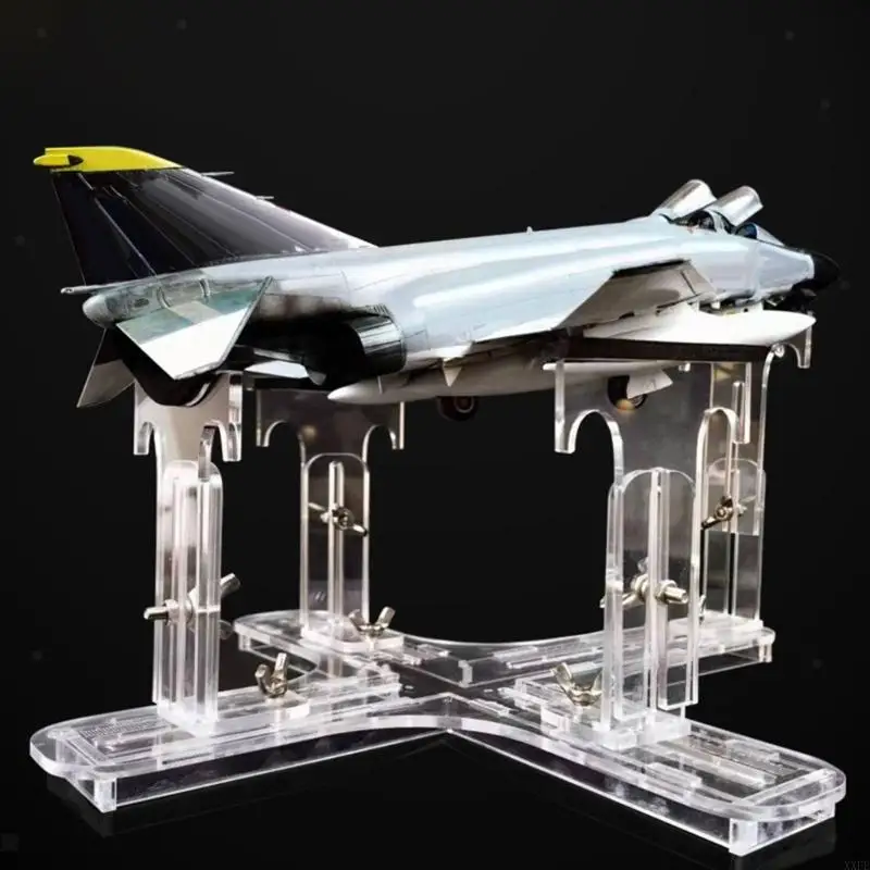 XXFE Tabletop Model Parts Holder for Painting and Drying, Acrylic Rack with Clear Visibility for Builders, Detail Work, and
