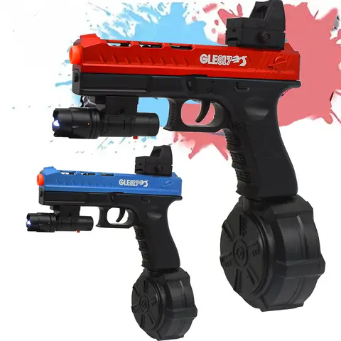 Boys Toys Guns Electric Gel Ball Shoot Splatter Ball Pistol Toy Gun Outdoor Sports CS Shooting Game for Children Birthday Gift