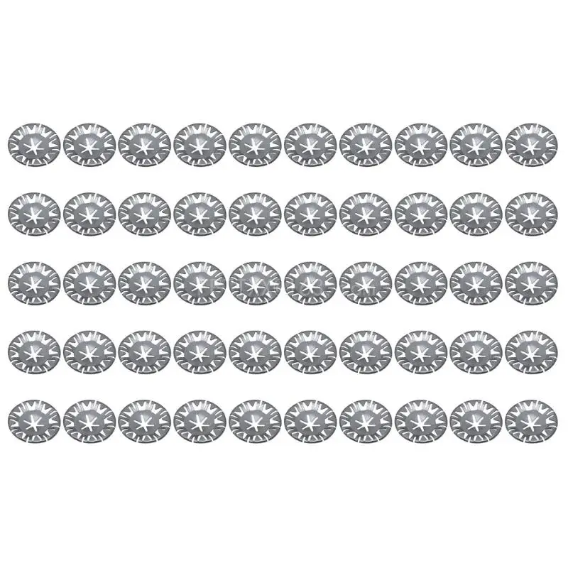 20/50Pcs Metal Heat Shield Clips Washers Exhaust Heat Shield Clips Underbody Heat Shield N90796501 Auto Accessories