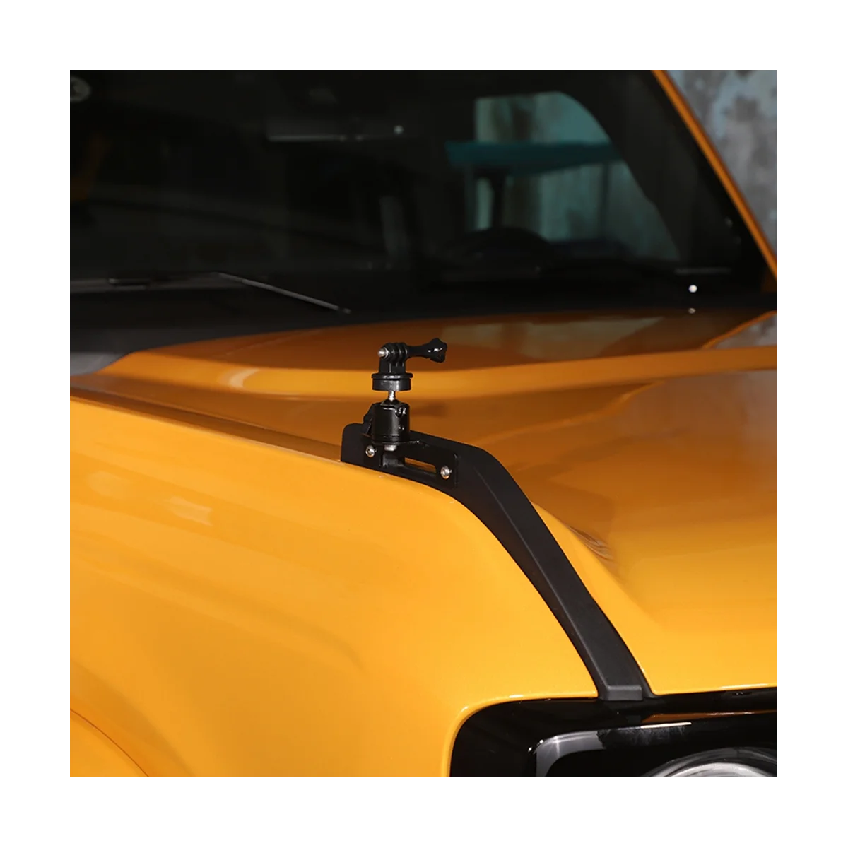 Action Camera Mount Holder for 2021-2022 Ford Bronco Accessories Hood Trail Sights Side Release Handle Mounting image 6