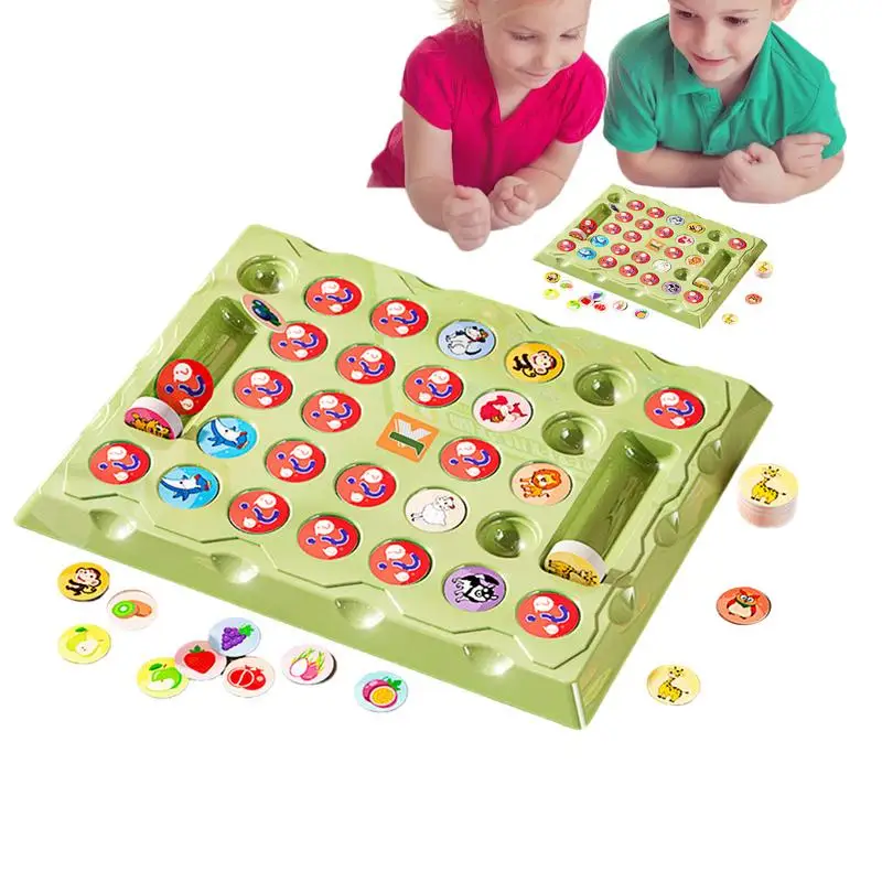 Matching Chess Board Brain Teasing Game Board Two Player Brain Game For Kids And Adults Educational Learning Toys For