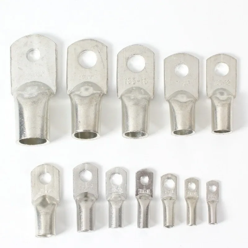 JG6/JG10/JG16/JG25 Kabelschuhe M6 M8 M12 6mm² 10mm² 16mm² 25mm² mit Bolzenloch, verzinnte Kupferkabelschuhe, Batterieanschlüsse – Detail 5