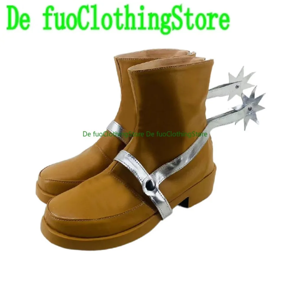 DefuoClothing Adventure Gyro Zeppeli, zapatos de Cosplay, juegos de Anime, disfraces de Halloween, accesorios de fiesta, zapatos
