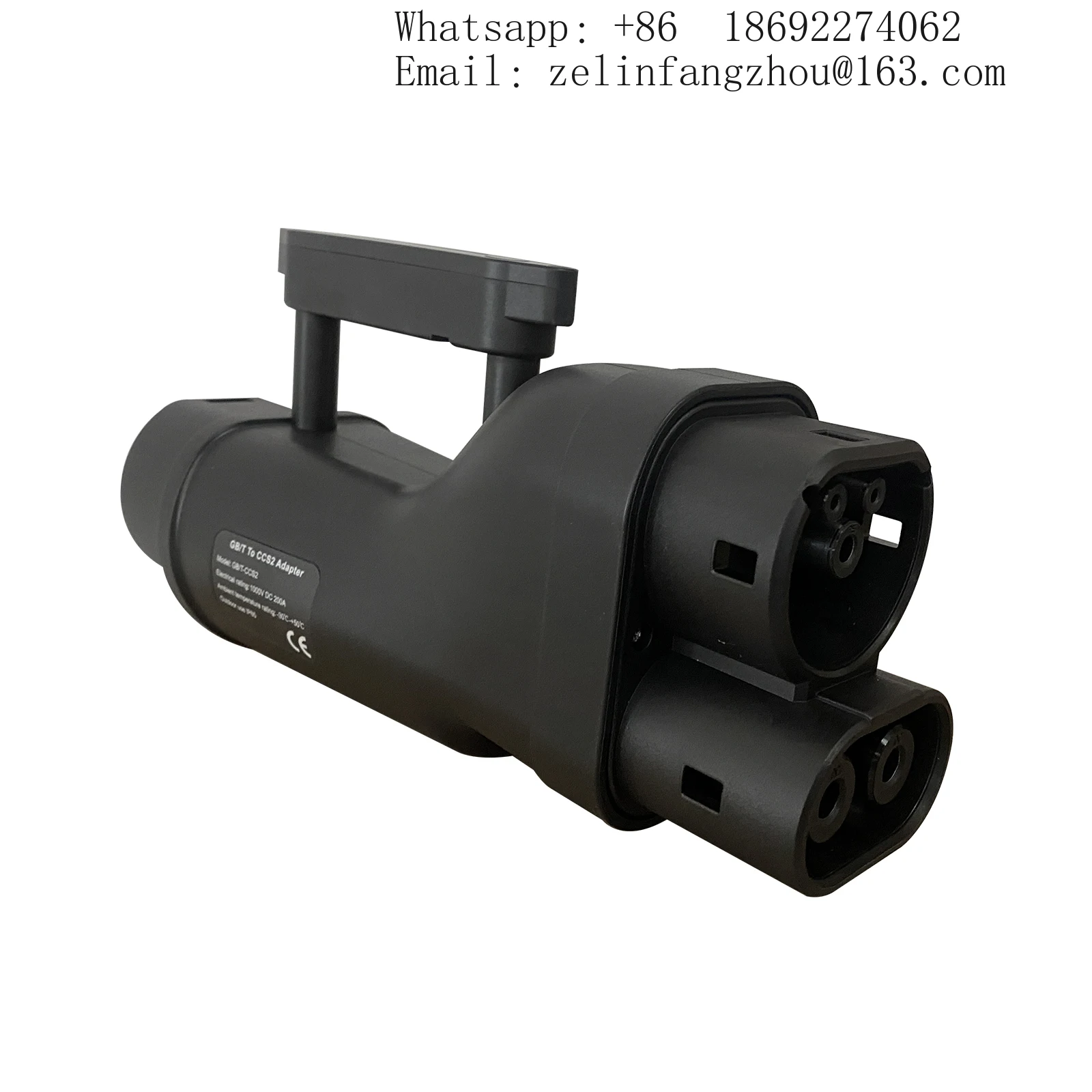 GBT To CCS2 DC EV Fast Charging Adapter 200A 150-1000V IP54 Waterproof CE FCC Certified For Electric Vehicle
