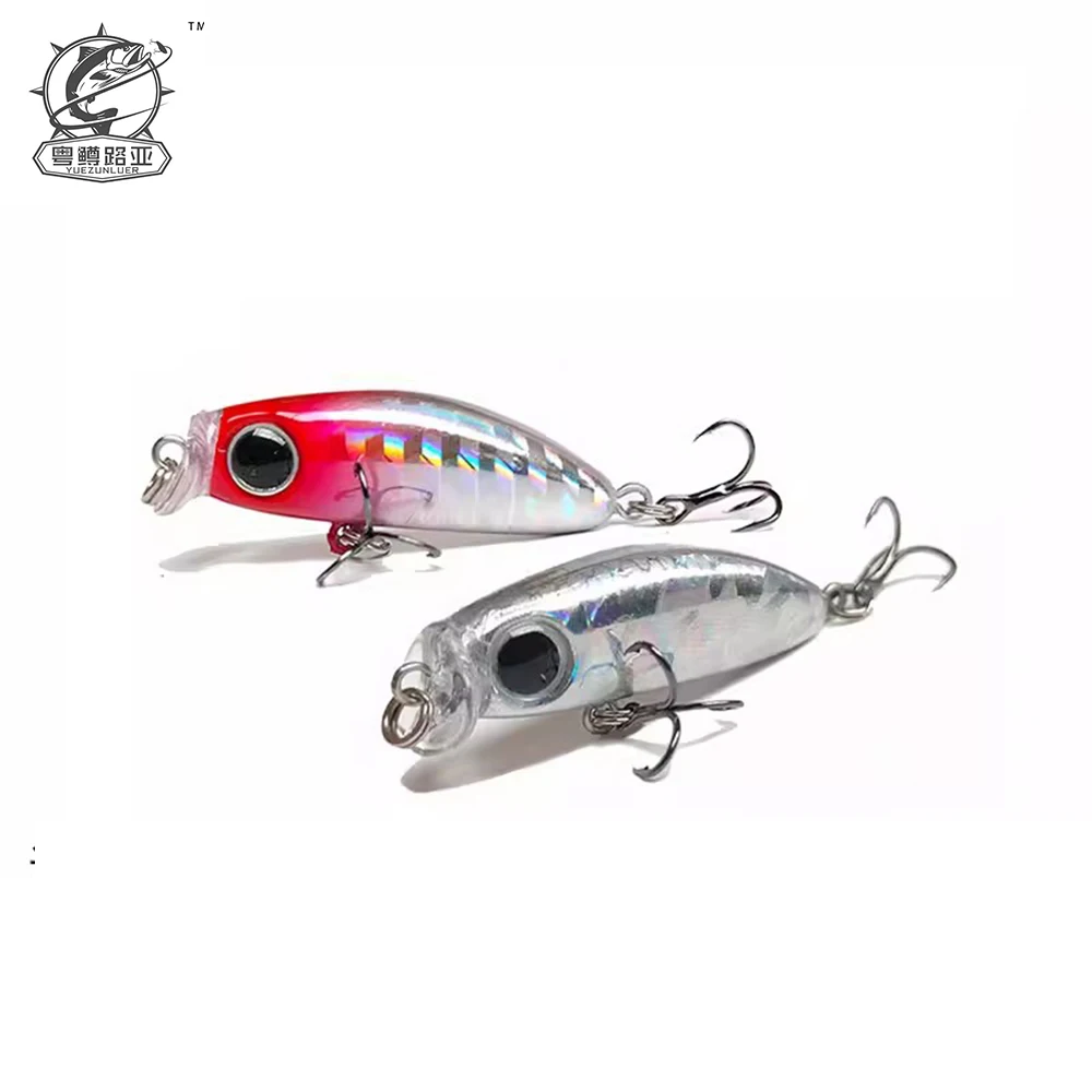 1 Stück 40mm 2,8g Mikrovibrations-Sinkköder Wobbler für Hecht, Barsch, Zander, Forelle, Künstlicher Harter Köder, Pesca Swimbait Angelzubehör