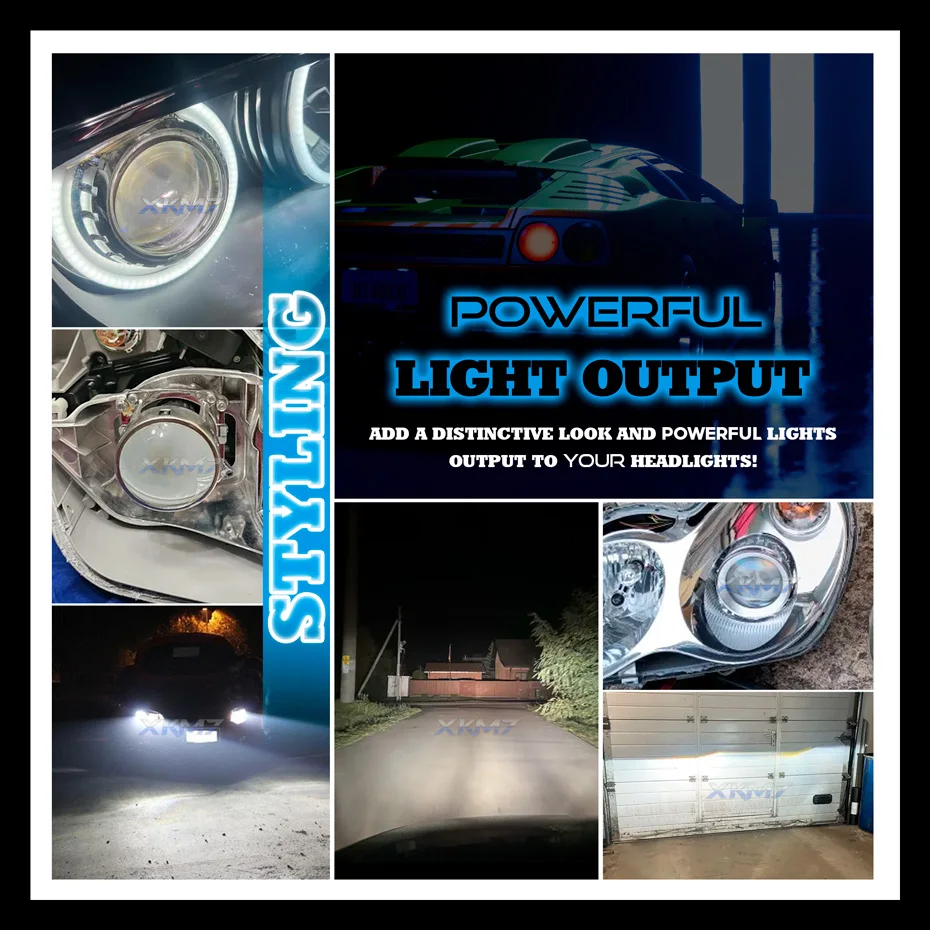 Bixenon Projector Lens For BMW E46 M3 E90 E92/Volvo V50/Audi A3 A1 A4/Mercedes W203 W215 W220 Headlight D2S Retrofit Accessories