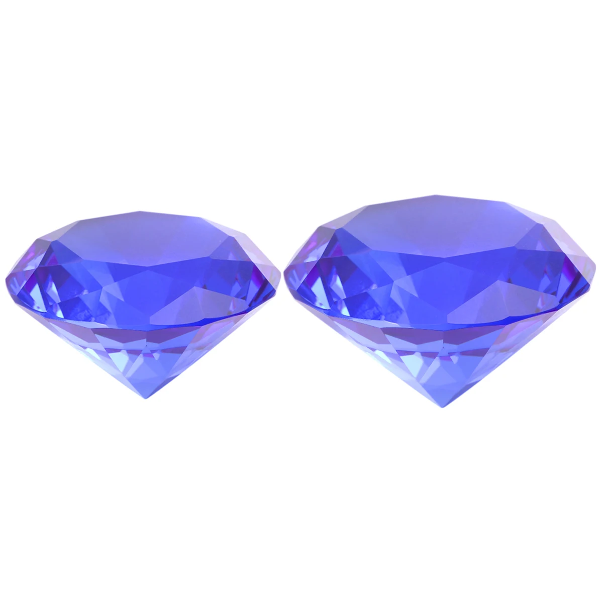 

50 Mm Artificial Diamonds Faux Crystal Decor Artificial Diamonds for Wedding Home Vase Paperweight Fake Diamond Bride