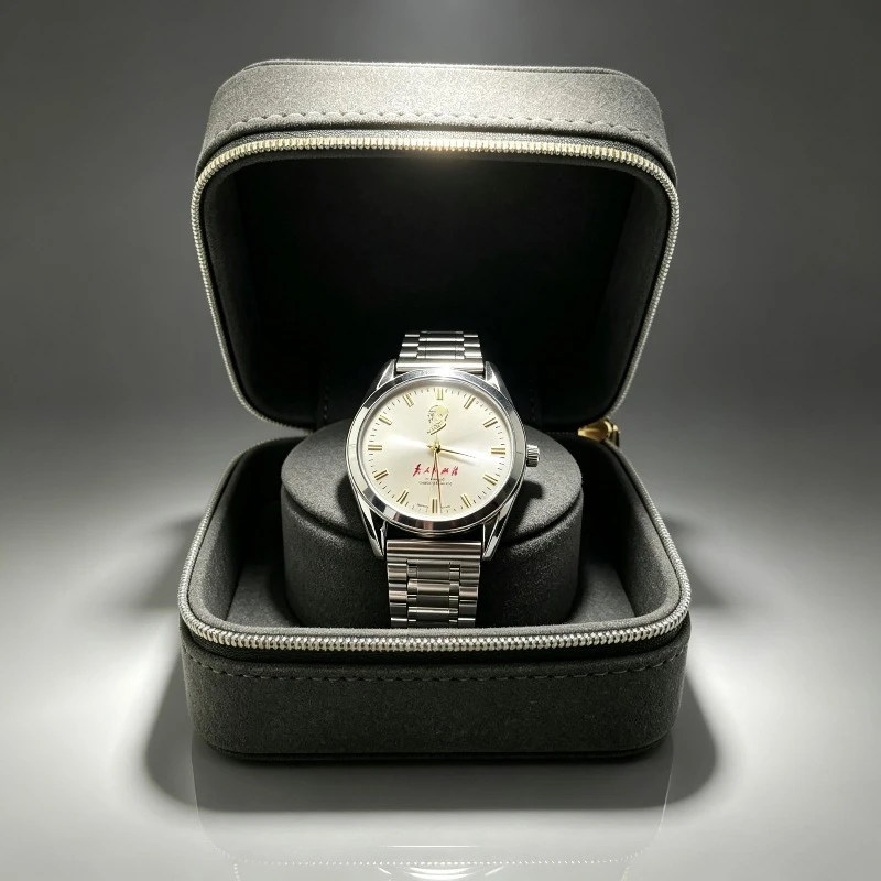 Classic 7120 Diamond Watch Classic Retro Men's Mechanical Watch Shockproof Stainless Steel Serves The People