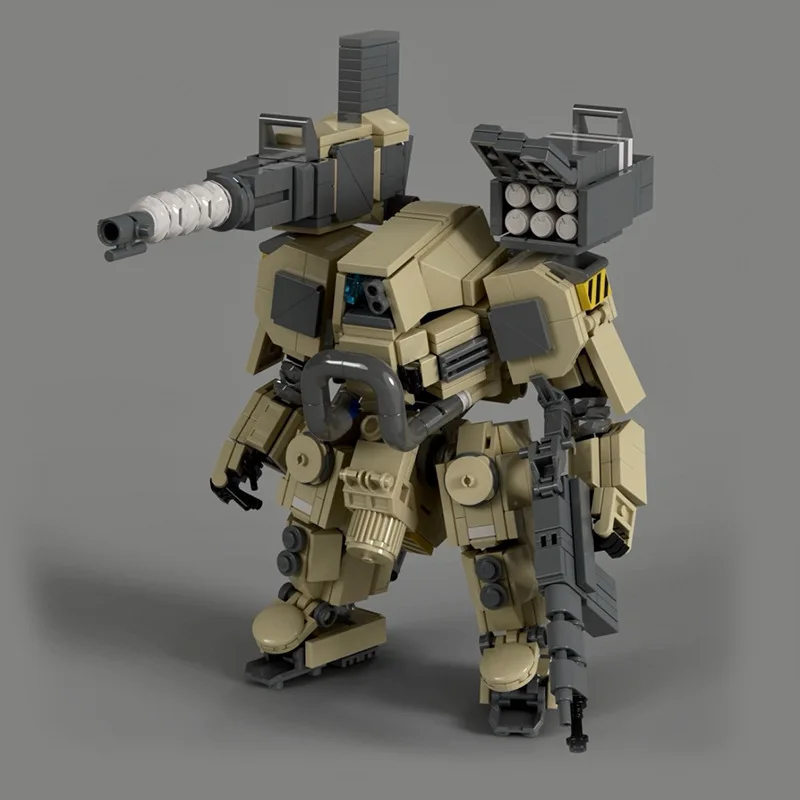 

MOC Building Block Creative Set Desert Mecha Puzzle Assembly Puzzle Creative DIY Hobby Collecting Bricks Toys
