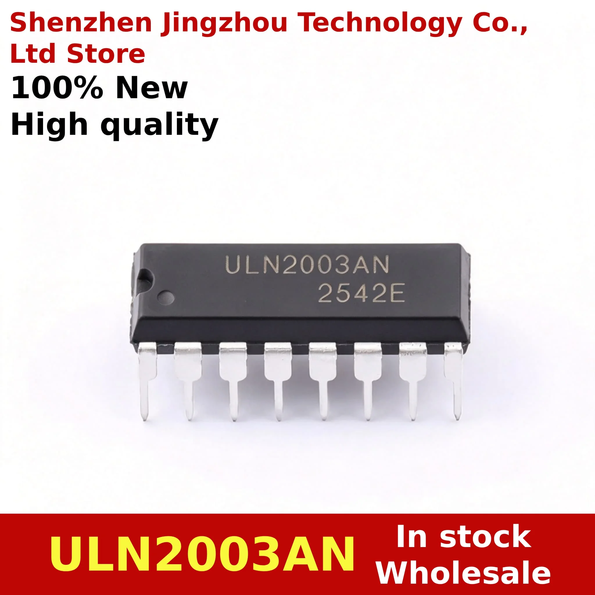 (50/150PCS) 100% New ULN2003AN ULN2003 DIP-16 IC Chip DIP16 High Current Drive In Stock
