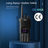Hot Sale Original Long Range Communication Radios 8668 Passed CE GMRS 5W or 10w UHF LED Screen Walkie Talkie