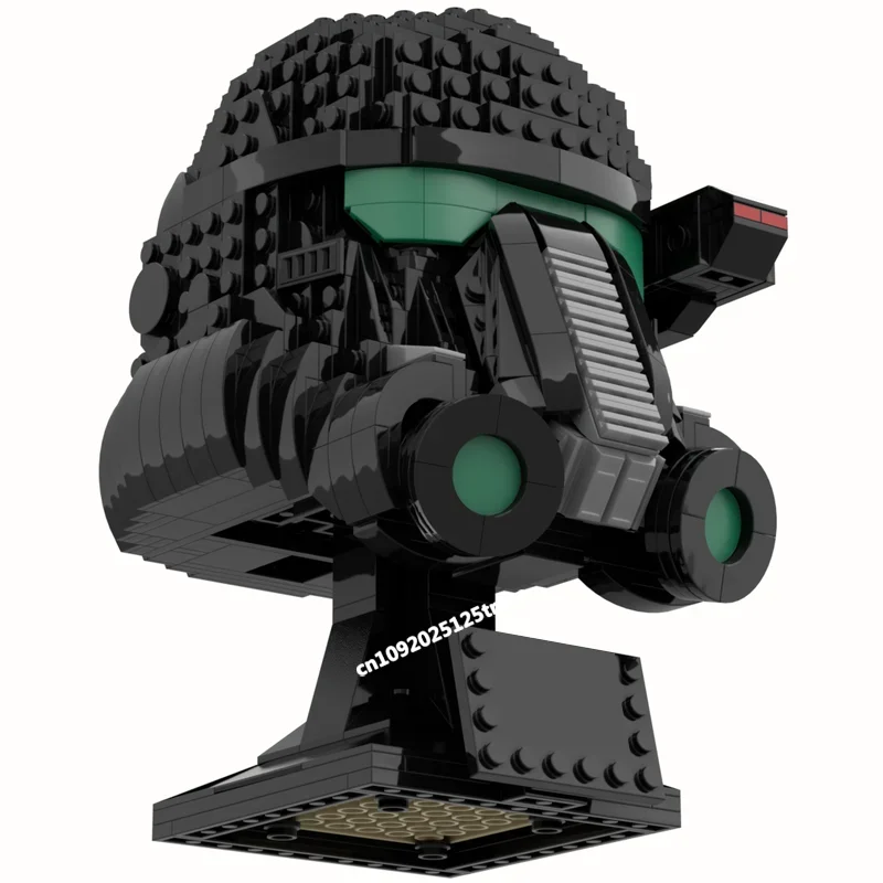 New 738Pcs Space Wars Series Movie Character Helmet Death Soldier Model Custom Puzzles Diy Creative Ideas toys Birthday Gifts