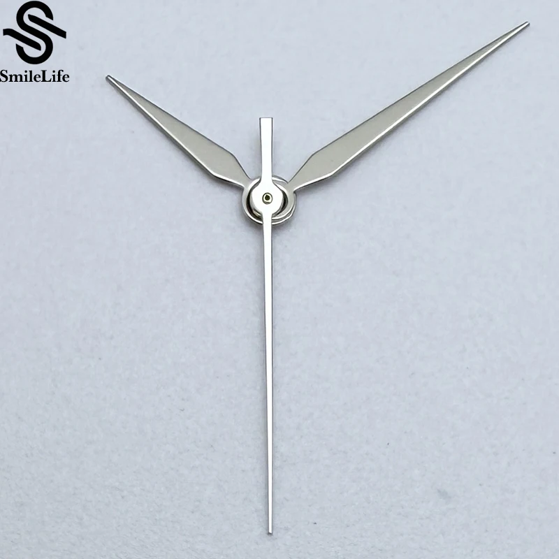 SmileLife New Silver Simple Polished Hands for Japan NH35/NH36/4R/7S Automatic Movement Mechanical Watch Accessories