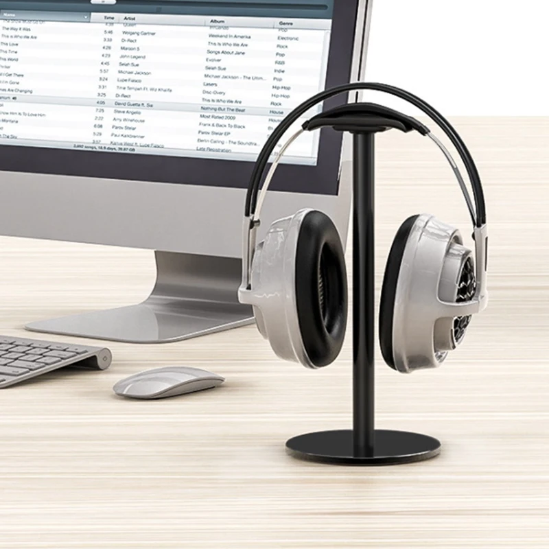 Полностью алюминиевая подставка для гарнитуры, настольная подставка для гарнитуры, подставка для игровой гарнитуры, подходит для всех гарнитур