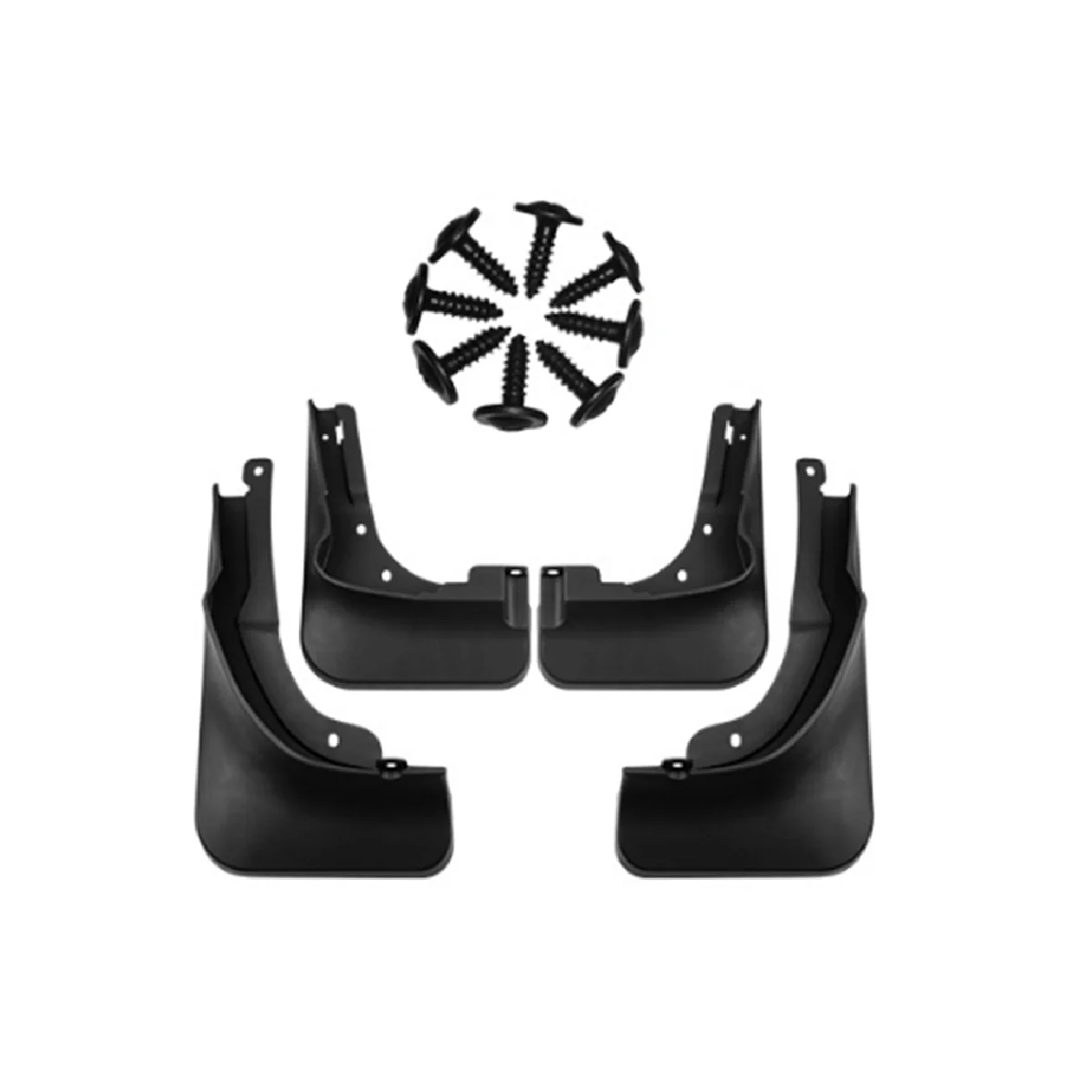 Car Mudflapor for Mercedes Benz GLC with Pedal 2023+ Fender Mud Guard Flap Splash Flaps Mudguards Accessories