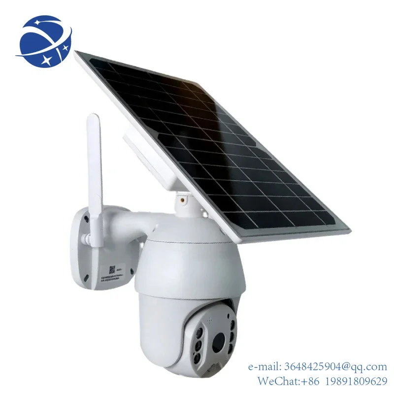 

YYHC 1080P Wireless PTZ CCTV Speed Dome Solar IP Camera Wifi for Home Outdoor