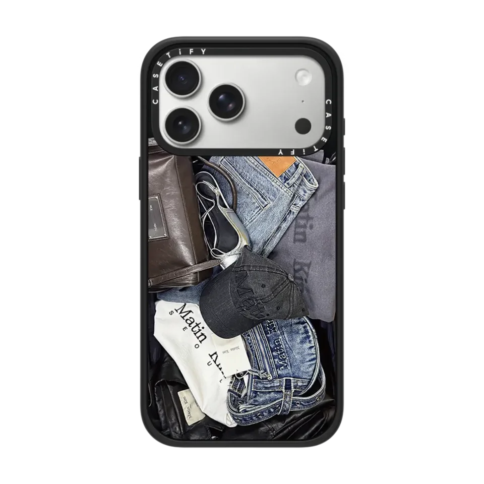 CASETiFY Matin Kim Denim Series Magnetic Drop-proof Case for