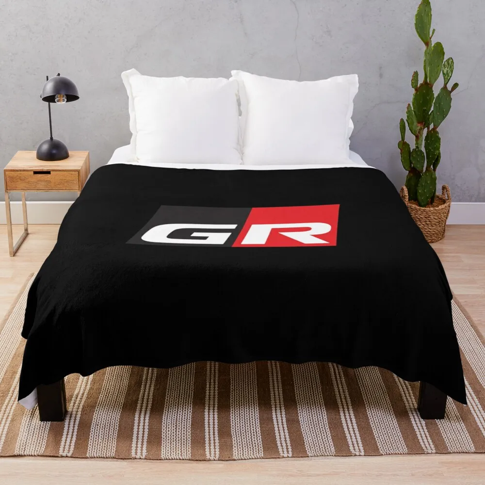 

GR Gazoo Racing Throw Blanket Decorative Sofa Soft Plush Plaid Custom Picnic Blankets