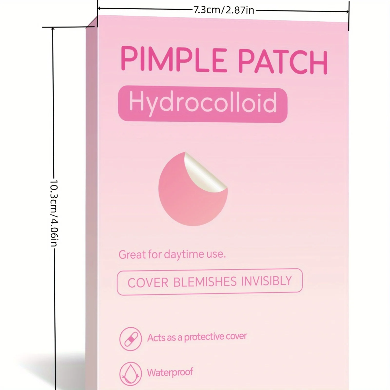 360 قطعة من رقع حب الشباب على شكل نجمة متعددة الألوان، رقع حب الشباب للوجه، رقع حب الشباب المخفية، ورقع البثور، رقيقة جدًا وب