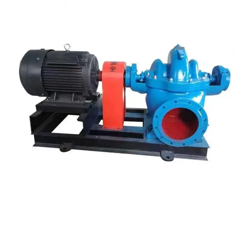 Water Pump With Motor Agriculture Double Suction Water Split Case Single Stage Double Suction Pump Water Pump