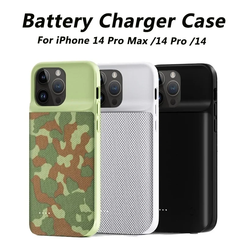 

Чехол Xilecaly для iPhone 14 Plus, чехол с зарядным устройством для iPhone 14 Pro Max, чехол с зарядным устройством для iPhone 14 Plus, внешний аккумулятор