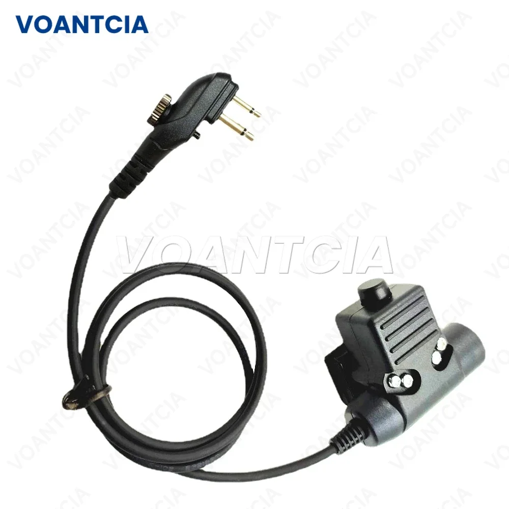 Headset Adapter U94 PTT for PD500 PD560 PD505 TC-518 TC-700 TC-610 TC-620 TC-510 TC-580 TC-585 TC-446S WalkieTalkie Radio