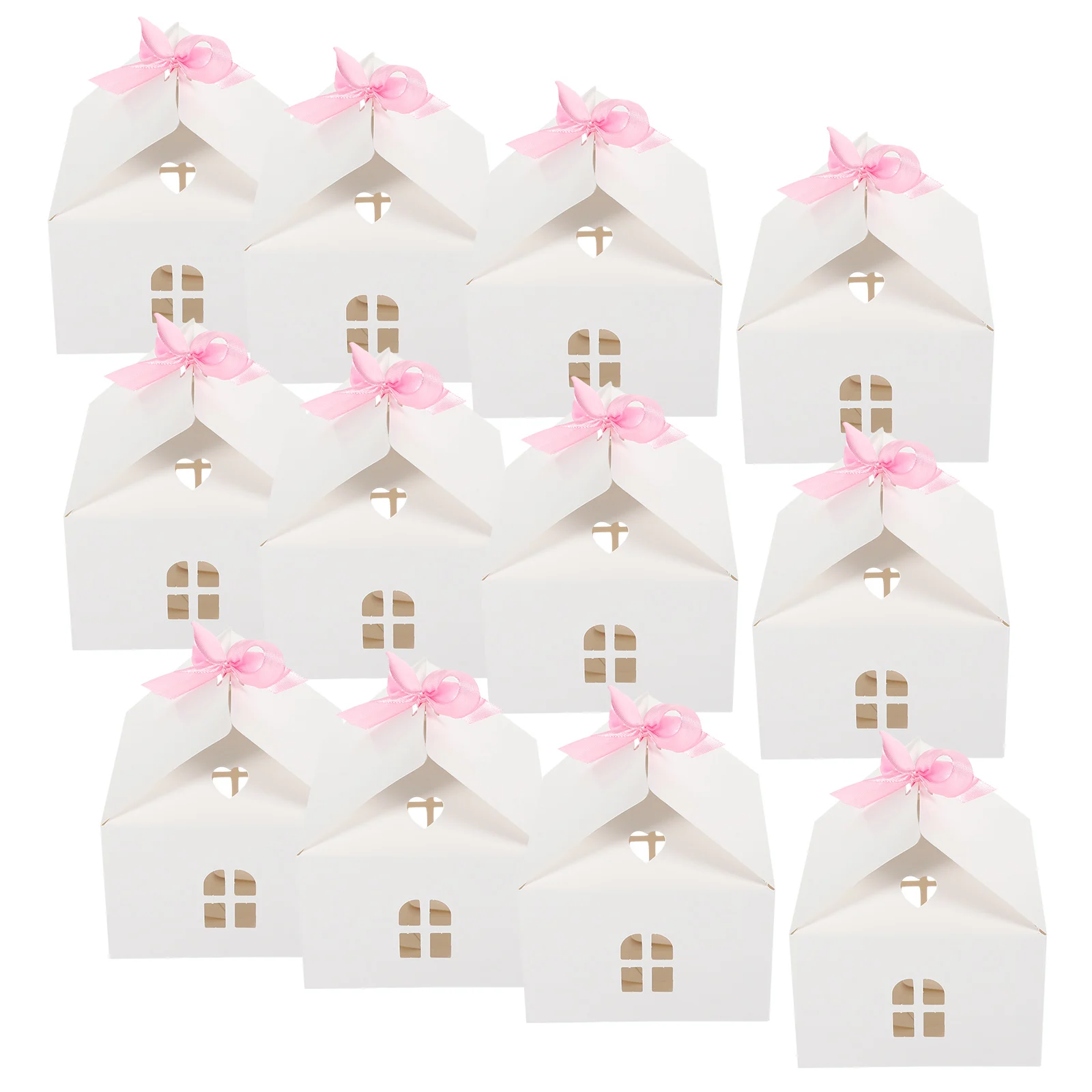

Candy Cookie Box Gift Packaging Container Hollow Party Favor Cases Small Boxes Wedding Birthday Christmas Decorations