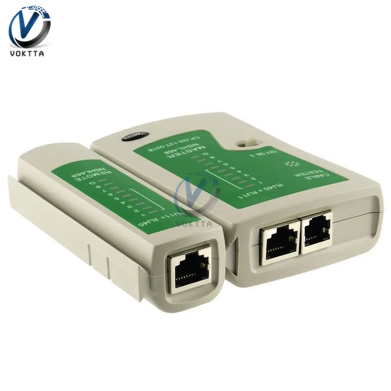Imagem -02 - Testador de Rede Cabo de Rede Testador Lan Cabo Rj45 Rj11 Rj12 Cat5 Cabo de Rede Testador Detector Rastreador Kit Ferramenta Teste Remoto