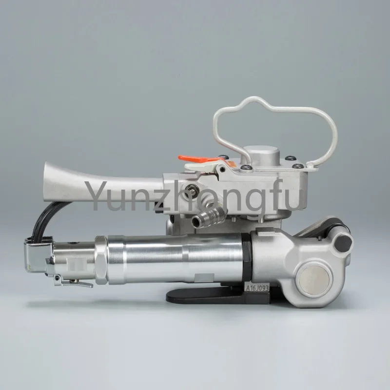 

Hand Held Semi Automatic Handheld Tensioner Tool Pp Pet Carton Box Case Pneumatic Polyester Strapping Machine