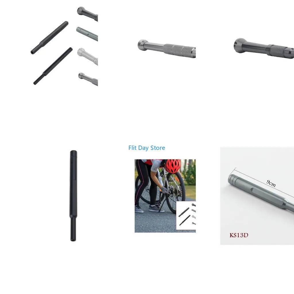 F92C High Strength Aluminum Screwdriver Handle Compatible for H4 Shank Bit