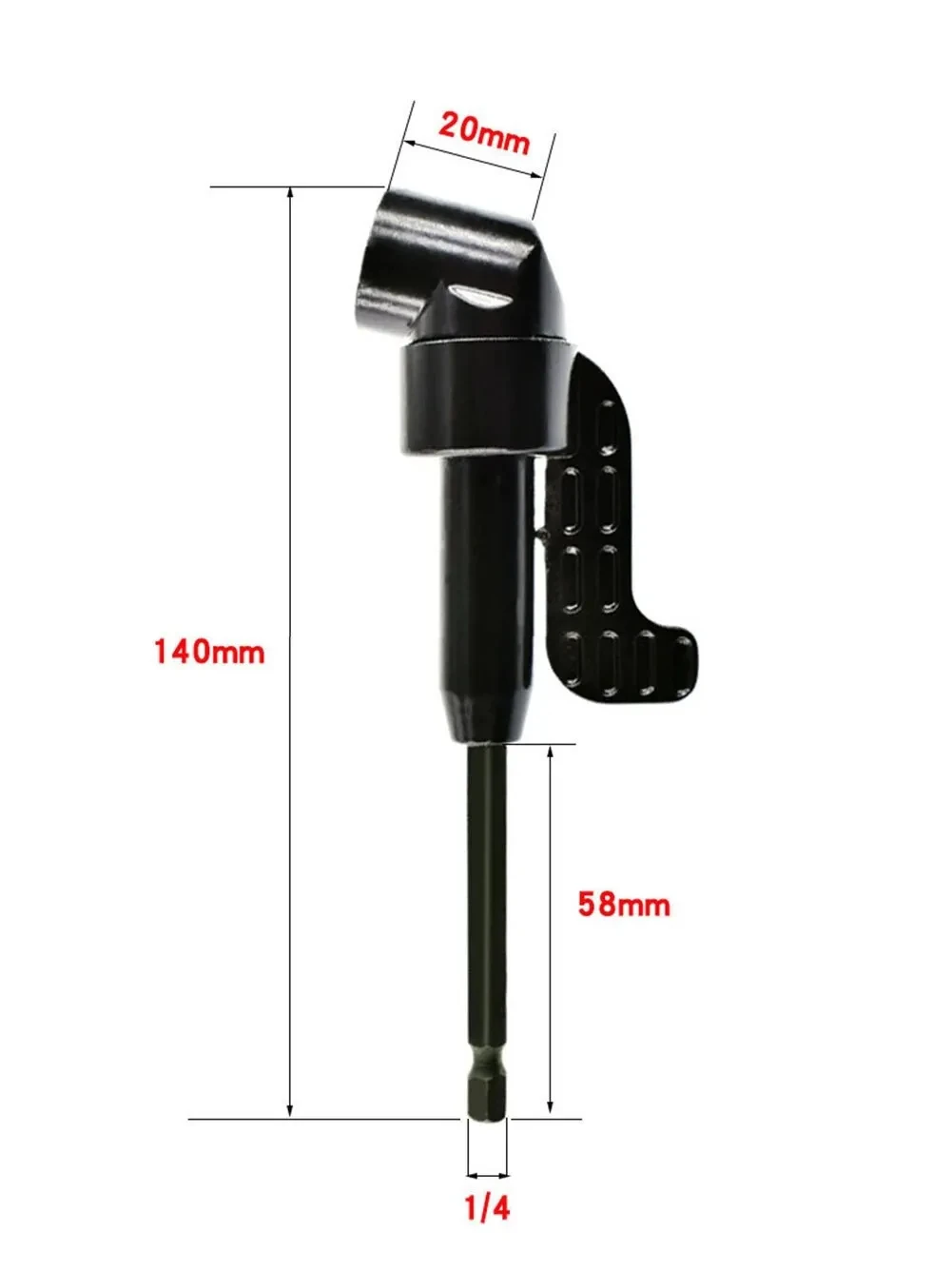 105 درجة 1 4 عرافة عرقوب المغناطيسي مثقاب الخشب زاوية تمديد مفك زاوية مفك أداة كهربائية الملحقات