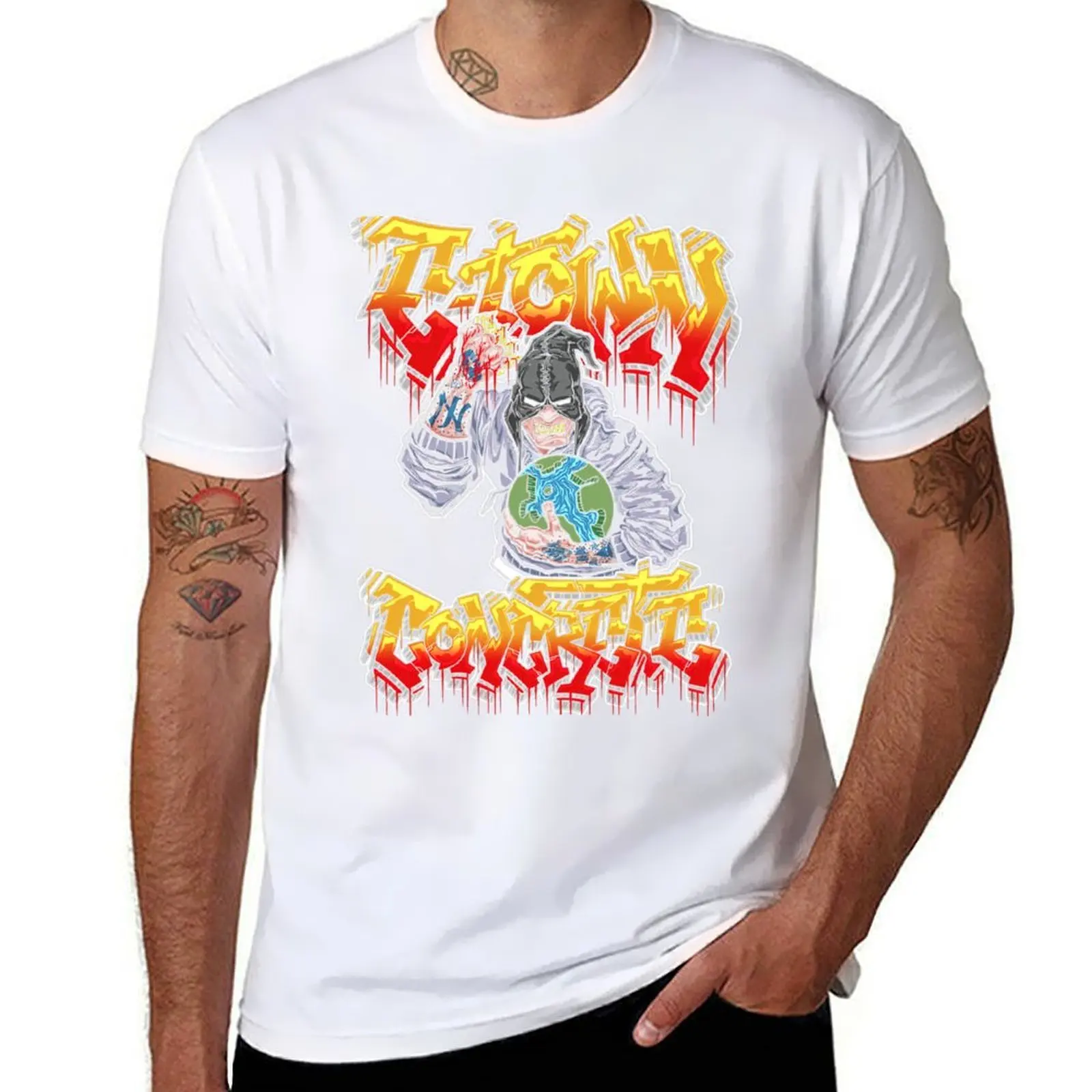 

E-Town Concrete Mandibles T-Shirt man t shirt designer man t shirt heavy cotton T-Shirt