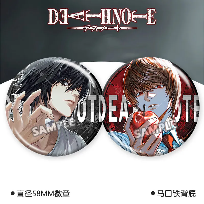 L death note badges-AliExpress