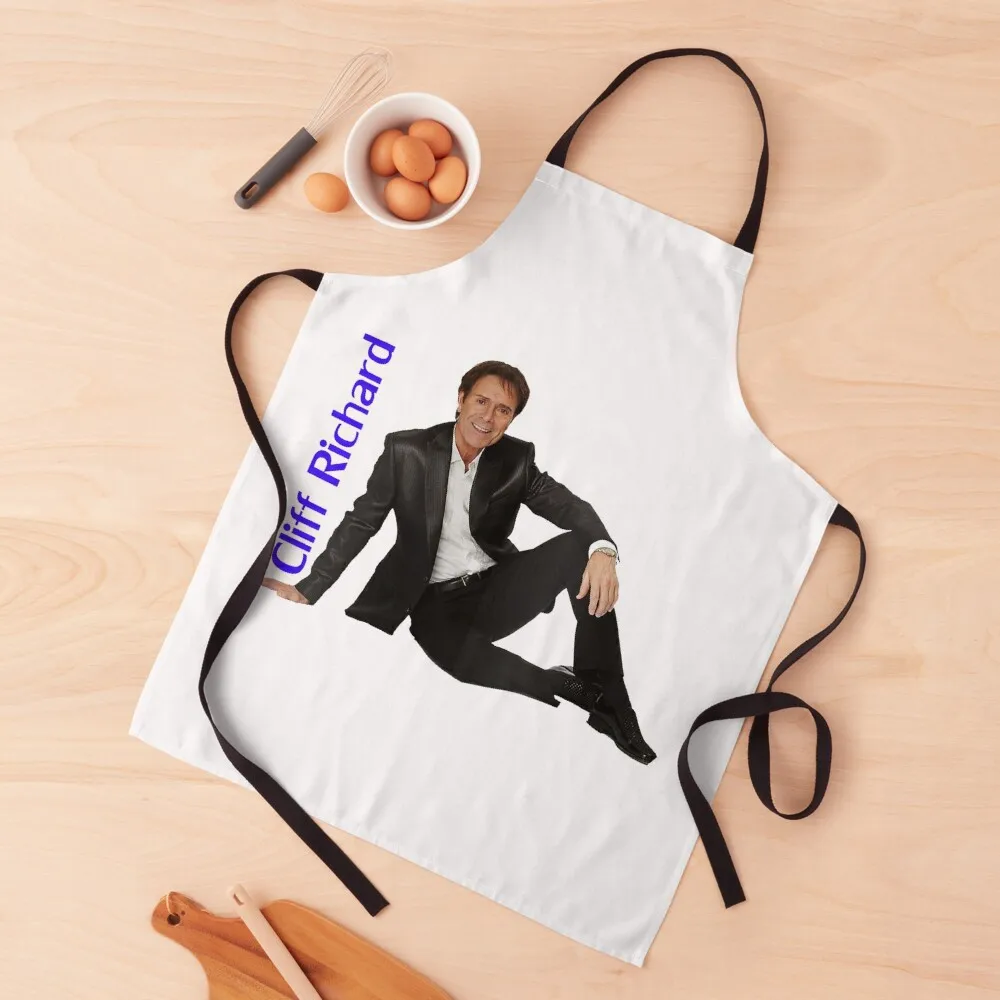 

rock and roll singer Cliff Richard band Apron Cooking japanese style Novelties Kitchen And Home Apron