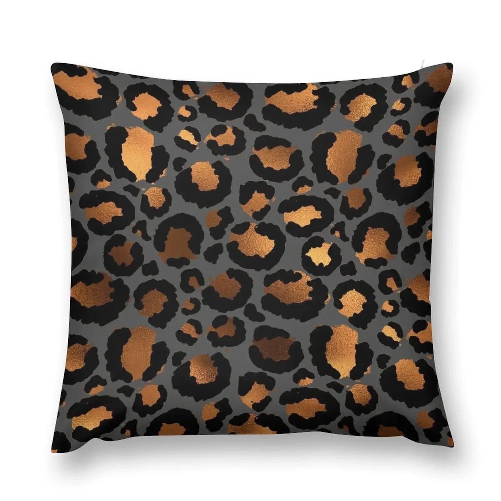 GREY CHEETAH PRINT FACE MASK PHONE CASE ANIMAL PRINT SAFARI ANIMALS LEOPARD ZEBRA TIGER Throw Pillow Sofa Cushion Cover pillow