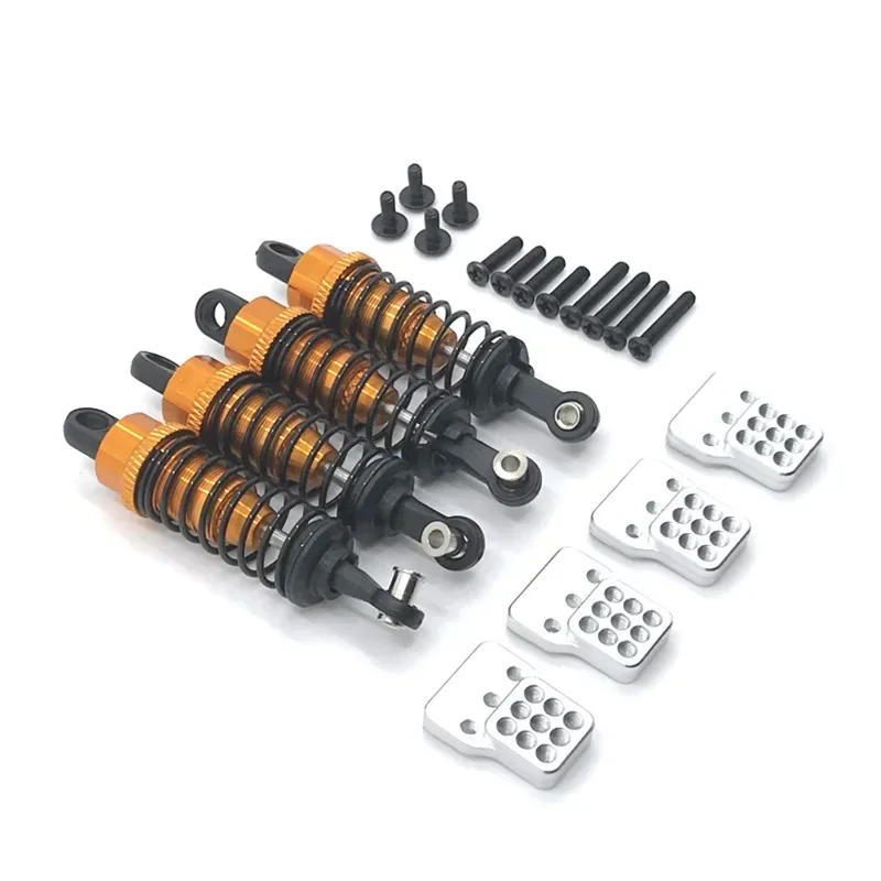 4 pcs/set Oil filled type Shock absorber for 1/16 1/12 WPL MN Henglong C14 C24 MN D90 D91 4x4 pick-up truck crawler hopup Upgrad