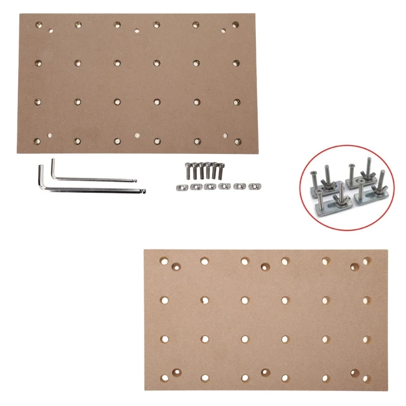 Practical Router MDF Spoilboard for 3018 11-4 5 7 M6 Holes (6mm)