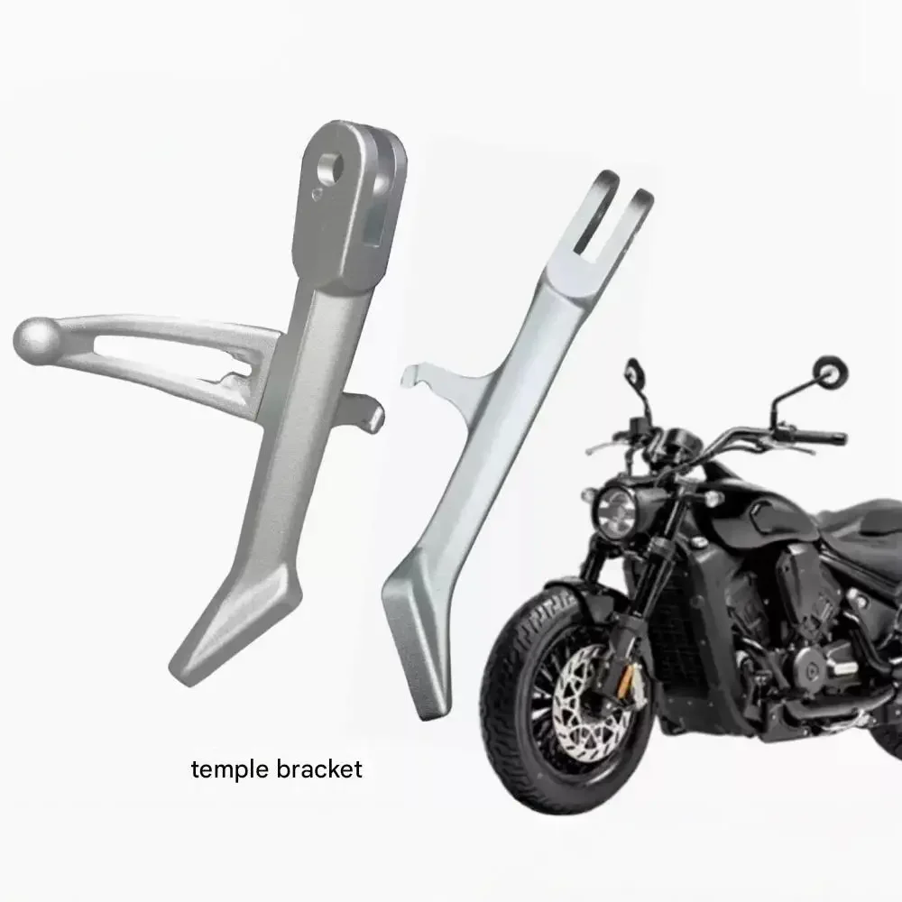 Suitable for BENDA DARK FLAG 500 side stand single bracket bolts, return spring support rods, genuine motorcycle parts.