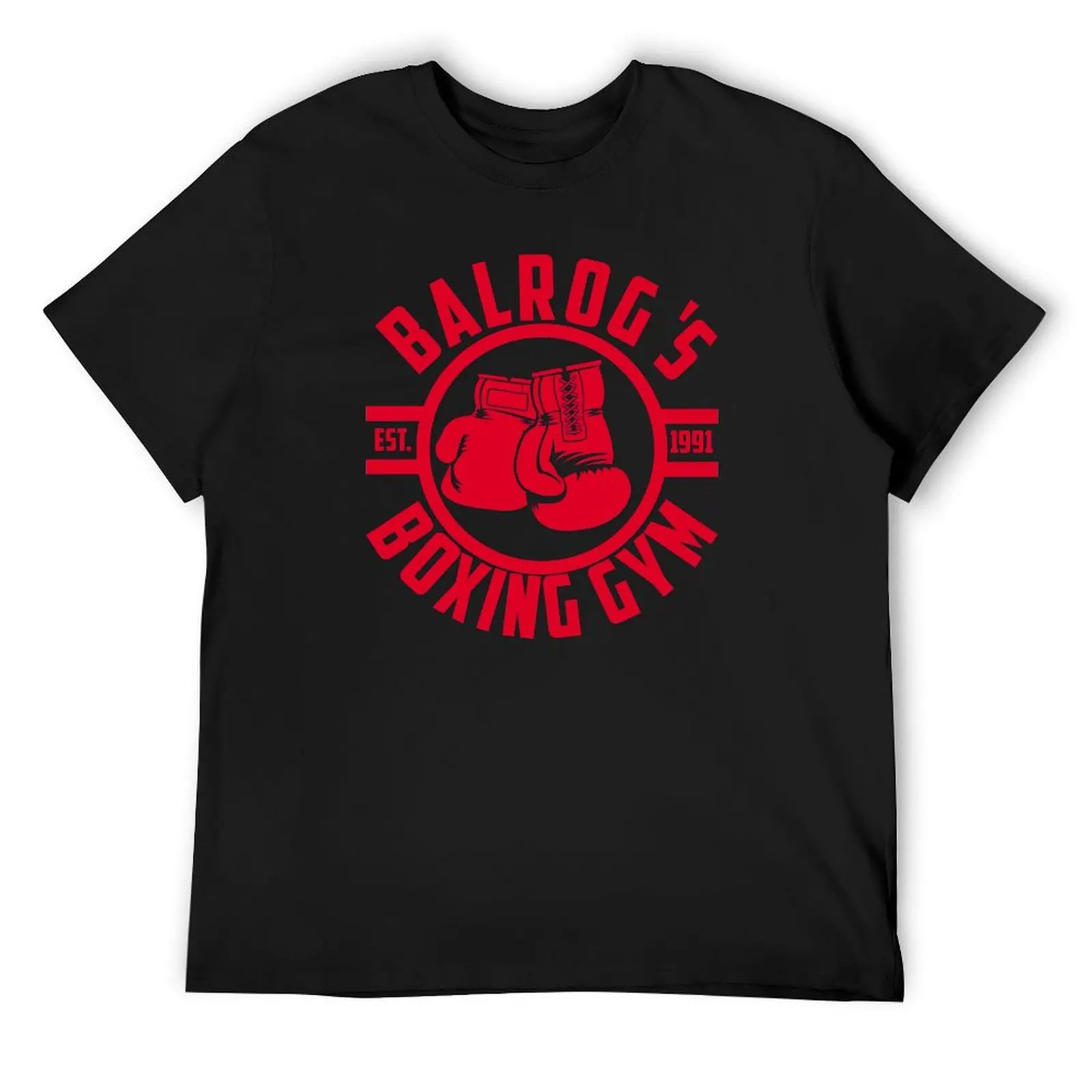 Balrog's boxing gym T-Shirt Aesthetic clothing anime t shirts basketball graphic tees summer clothes vintage t shirt men