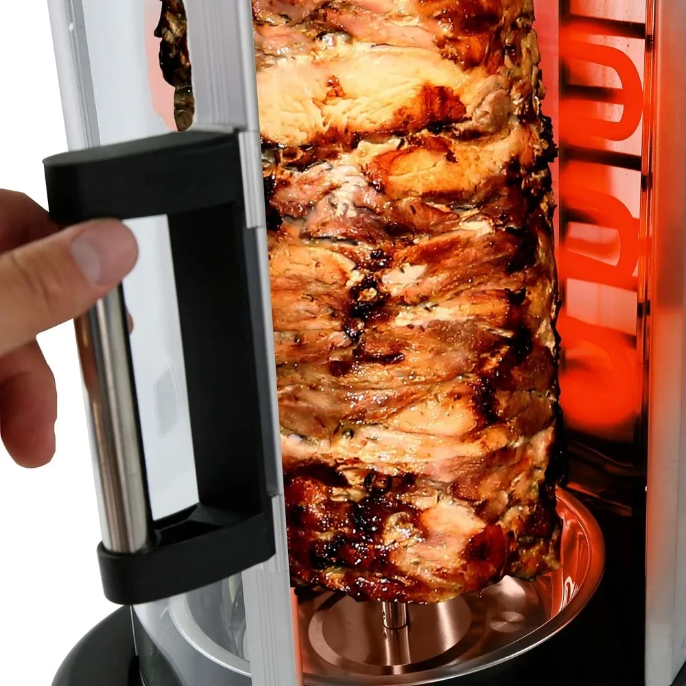 Countertop Vertical Rotating Oven - Rotisserie Shawarma Machine, Kebob Machine