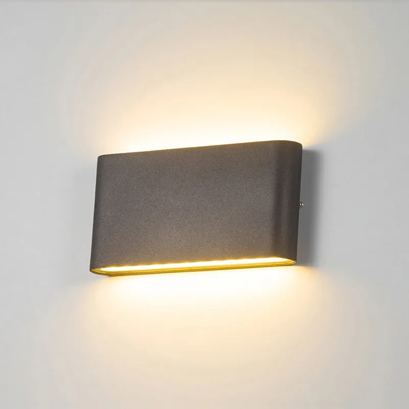 LED Outdoor Waterproof IP65 Wall Light Porch Garden Wall Lamp & Indoor Home Decor Bedroom Living Room Decoration Lighting Lamp