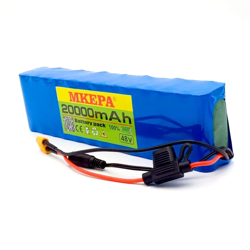 MKEPA Original Special offer For 48v 20000mAh 18650 Li-ion Battery Pack 13S2P Conversion Kit Bafang 30A fuse