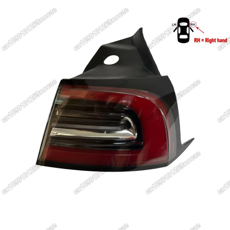 Led Achterlichten Voor Tesla Model 3 2017-2020 Achter Warming Stop Remlicht Geel Richtingaanwijzers Mistlamp auto Accessoires - afbeelding 1