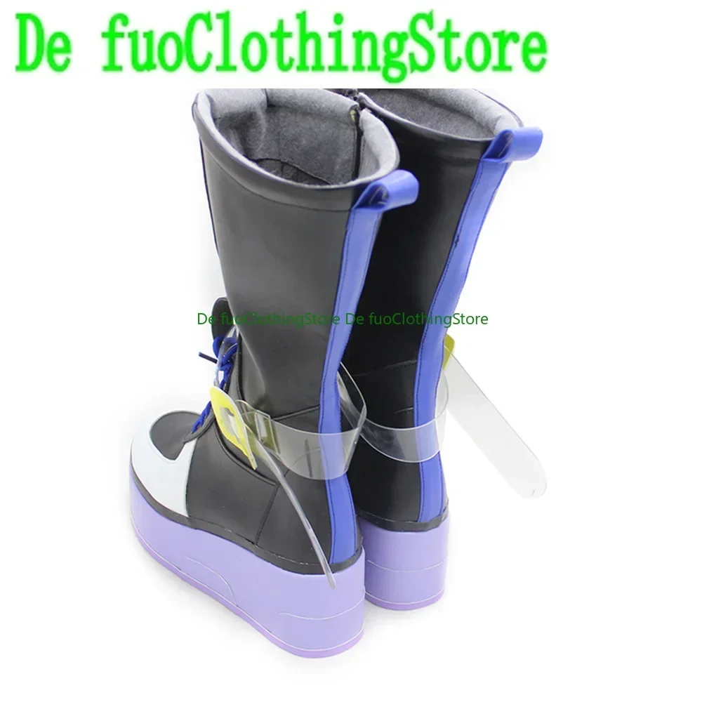 Arknights Mizuki Scarpe Cosplay Stivali Gioco Anime Festa di Carnevale Halloween DefuoClothing Negozio di scarpe