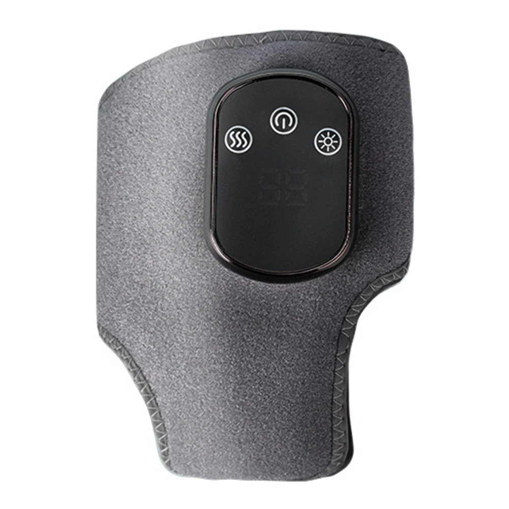 

Cordless Heated Ankle Wrap Foot Massager with 3 Vibration Mode 5 Heat Level