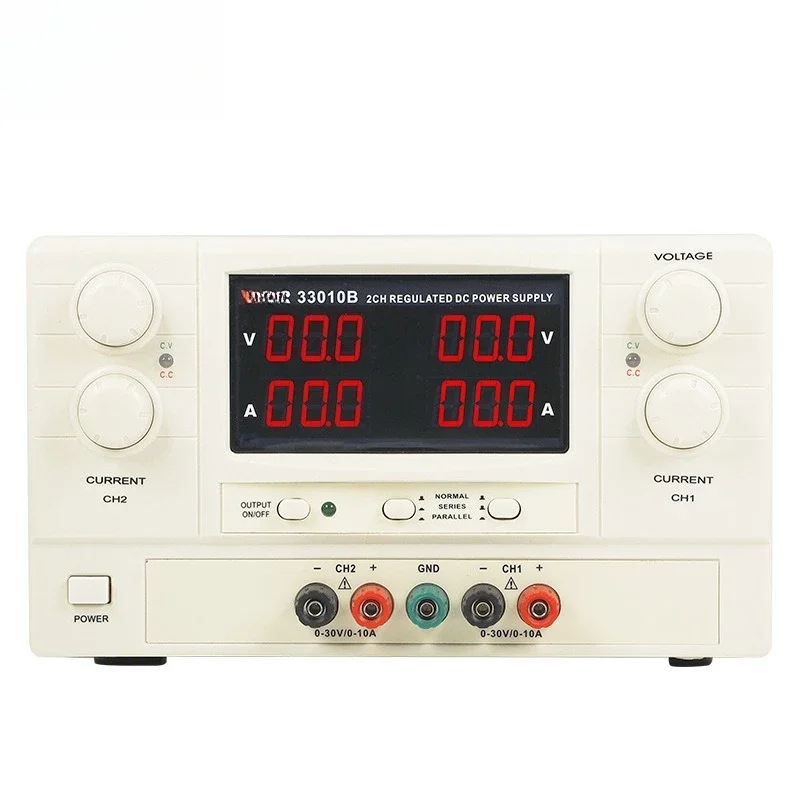 DC power supply, three-way high-power, three-position display 60V 10A adjustable voltage regulator power supply
