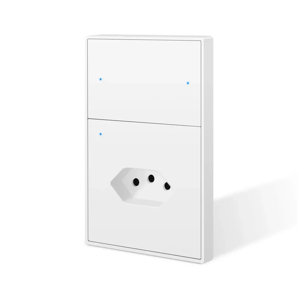 

Умные электрические выключатели и розетки Zigbee 10A (Бразилия) с поддержкой Tuya, Google Home, SmartThings, HomeKit через хаб M1