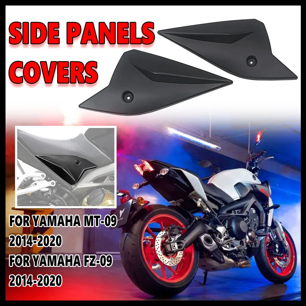 

Motorcycle Side Panels Covers Fairing Cowl Plate Protector Guard Cover CarbonFor Yamaha MT-09 MT09 MT 09 FZ-09 FZ09 2014 - 2020