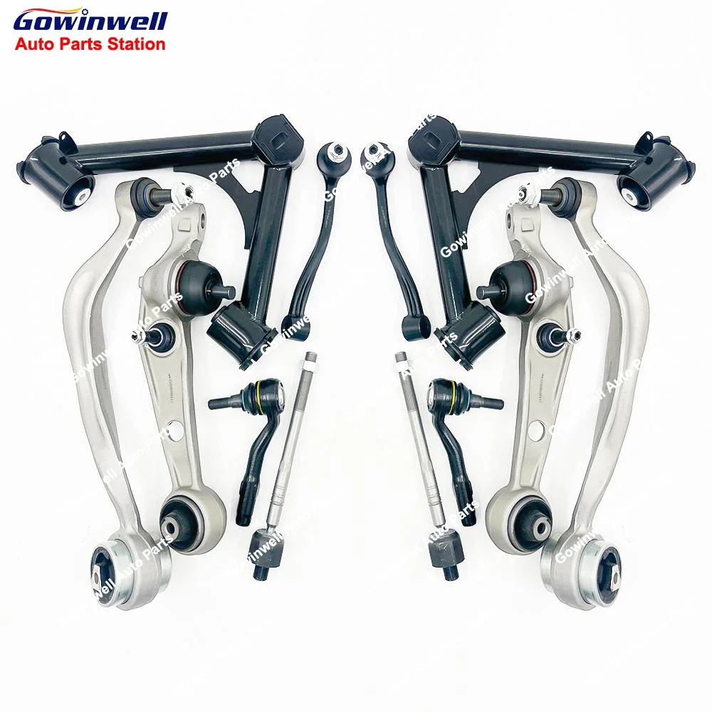 

12pcs Front Upper Lower Control Arm Kits For Rolls-Royce Phantom RR1 RR2 RR3 31126762825 31120409267 31122180523 31350440780