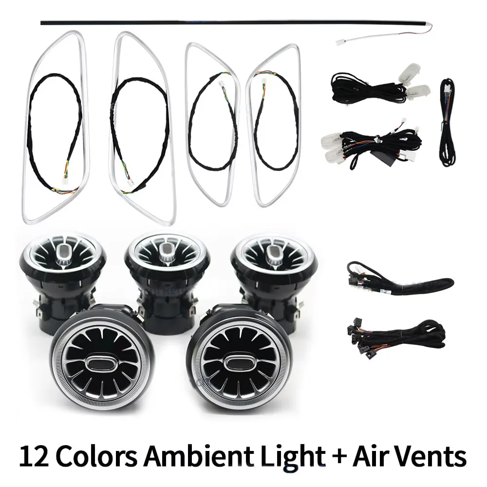 2013-2019 GLA Door Light Foot Light 12 Colors Led Ambient Light for Mercedes Benz A/B-class W176  W246 GLA W156 Atmosphere Lamp